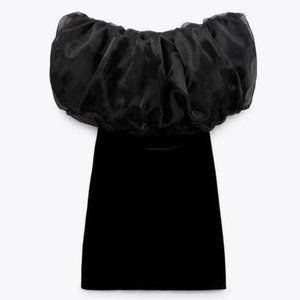 Zara - Velvet Mini Dress